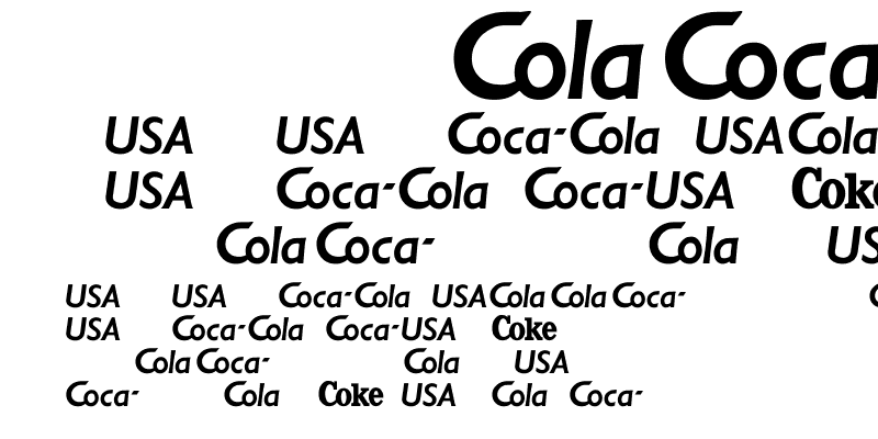Sample of CocaCola
