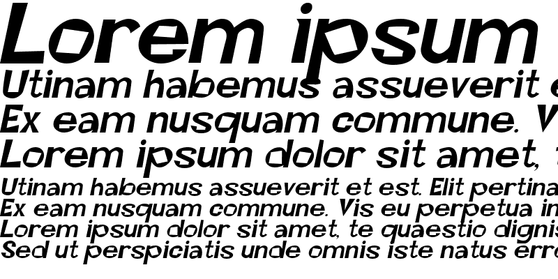 Sample of Cocktails Italic