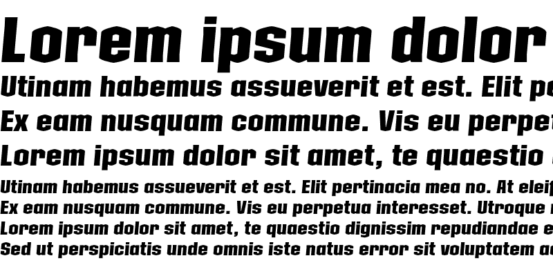 Sample of Collos Medium Italic