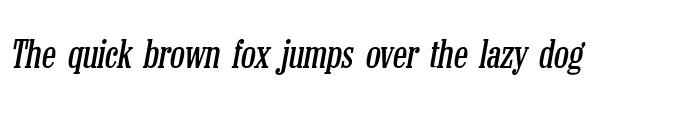 Preview of Colonial SF Italic