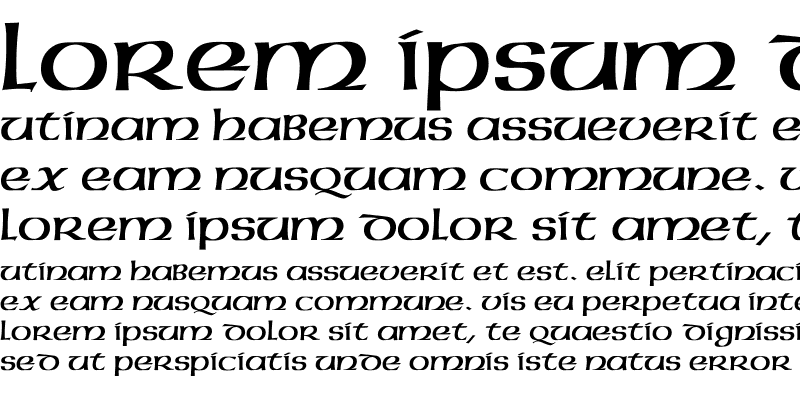 Sample of Colonial-Uncial