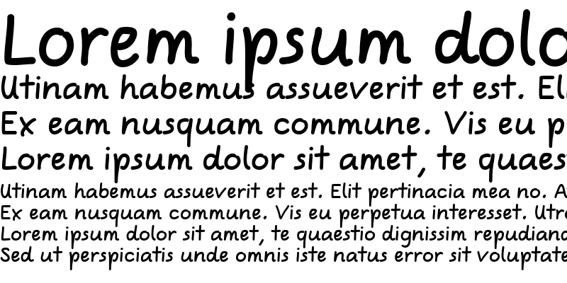 Sample of Comic Jens Free Pro