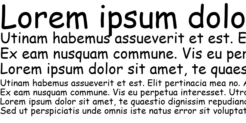 Comic Sans Font