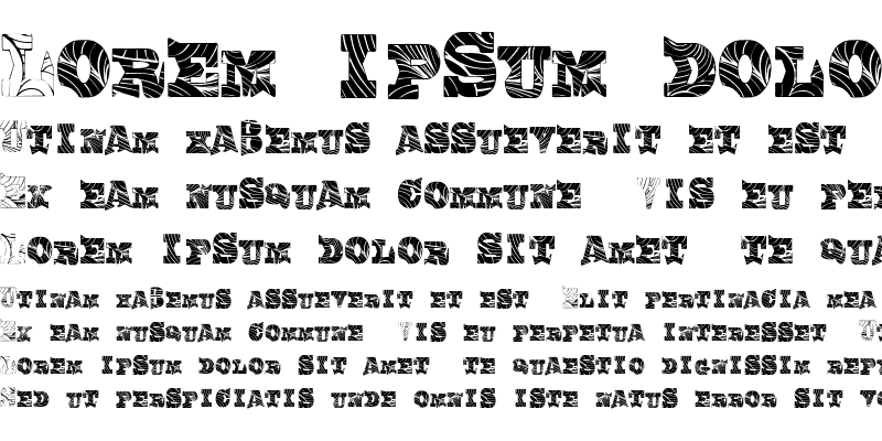 Sample of Comic Woodwork