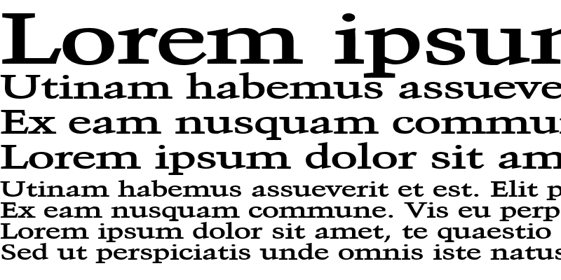 Sample of CongoExtended Bold