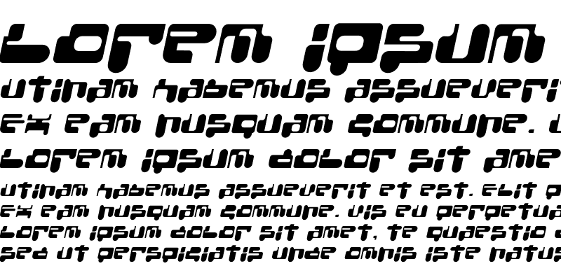 Sample of ConsoleRemix Italic