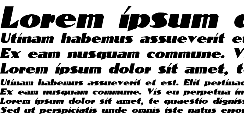 Sample of Constantine Italic