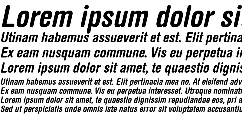 Sample of Context Rounded Condensed SSi Normal