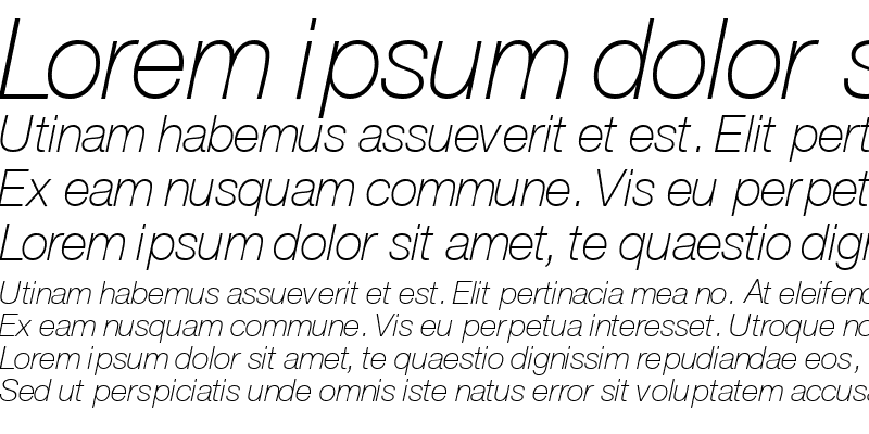 Sample of ContextRepriseThinExpSSK Italic