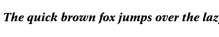 Preview of ContusTEEMed Italic