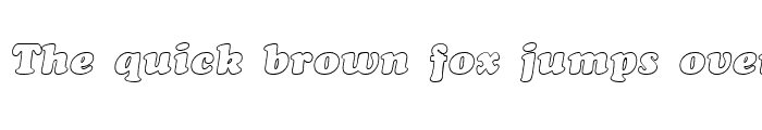 Preview of Cookie Hollow Italic