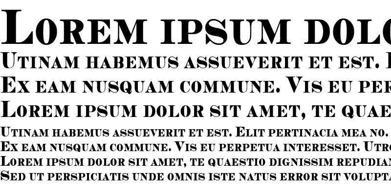 Sample of Copperhead Condensed Regular