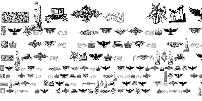 Cornucopia Of Dingbats Four Regular Download For Free View Sample