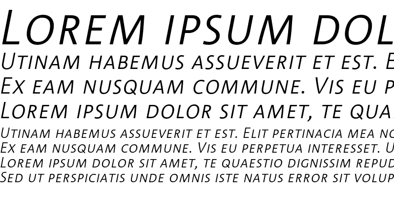 Sample of Corpid Caps Light Italic