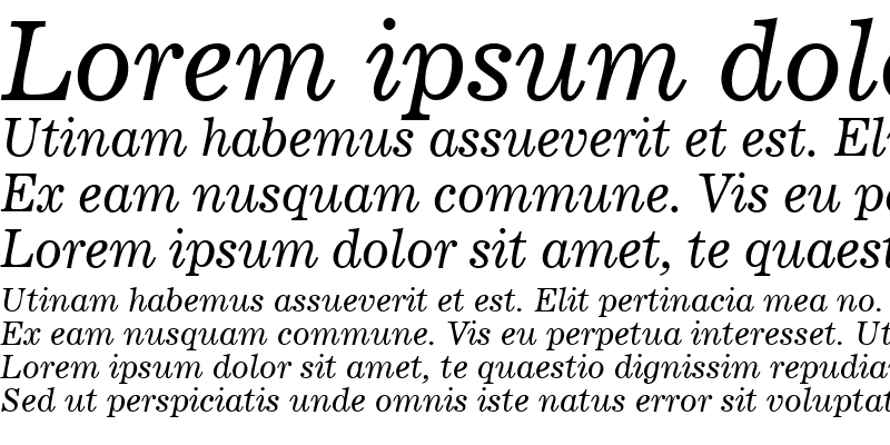 Sample of Corsair RegularItalic