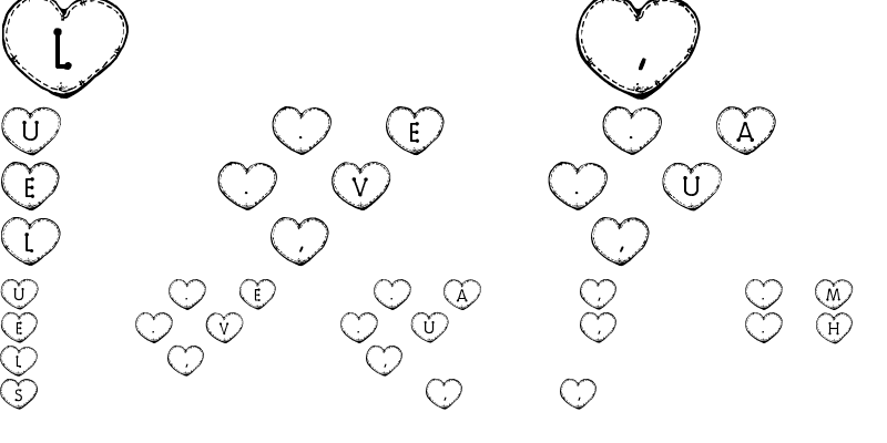 Sample of Country Hearts