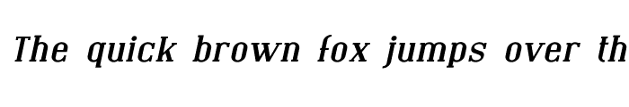 Preview of Covington Exp Bold Italic