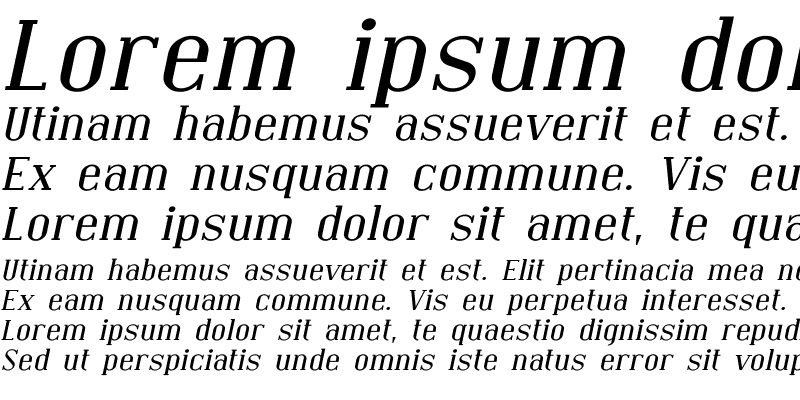 Sample of Covington Exp Italic