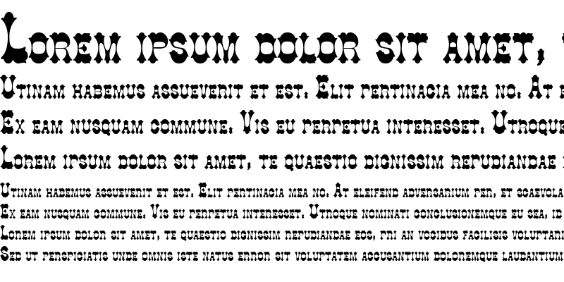 Sample of CowboyThin Normal