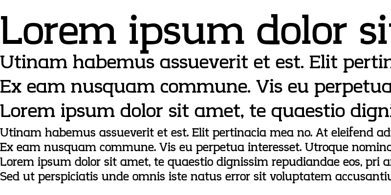 Sample of CreativZoo Serif Regular Regular