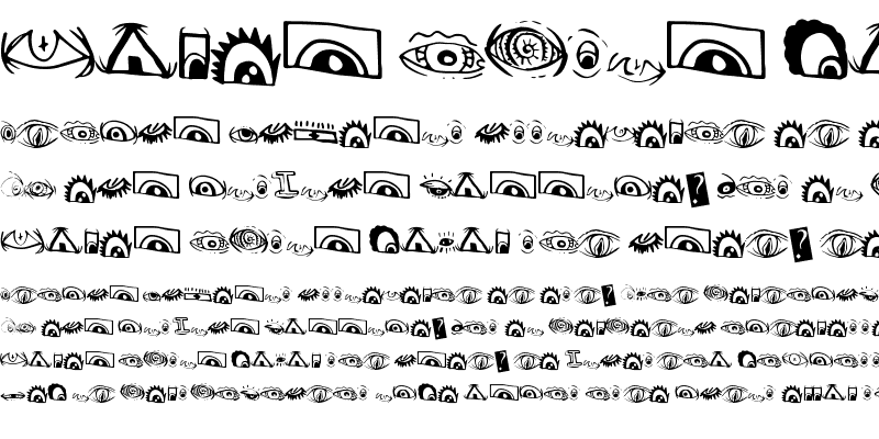 Sample of CreatureBuilderEyes