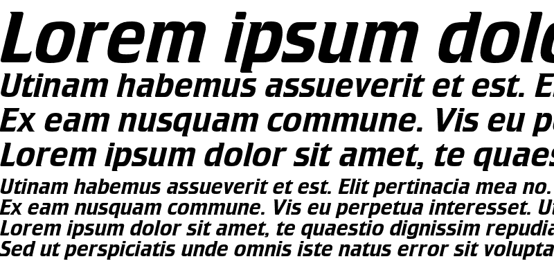 Sample of Crillee AT Italic