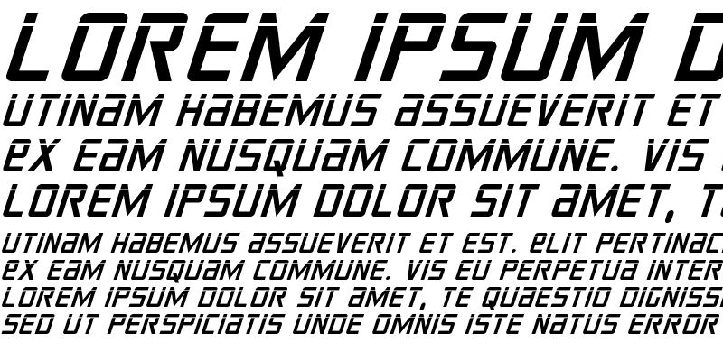 Sample of Crixus Laser Italic Italic
