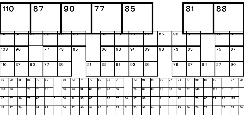 Sample of CrosswordHighNumbers Regular
