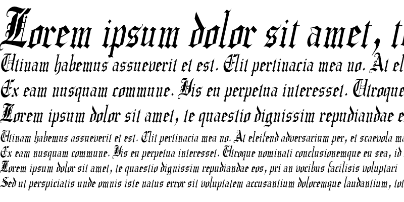 Sample of CrusaderGothicCondensed Italic