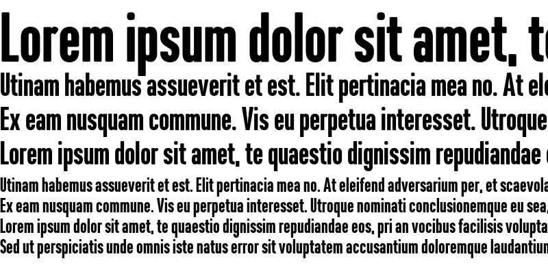 Sample of CstBerlinEast Bold