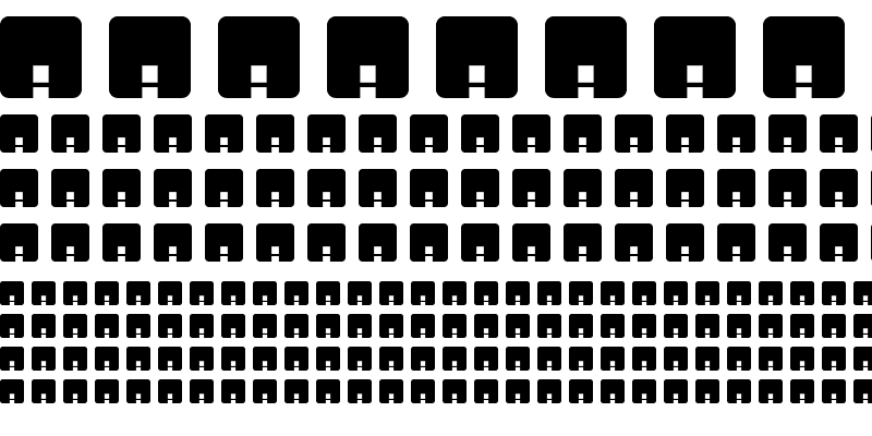 Sample of Cubes Regular