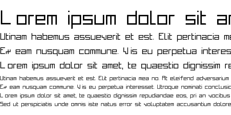 Sample of CubicCoreMono