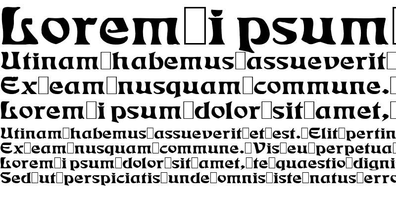 Cursed 3 Font : Download For Free, View Sample Text ...