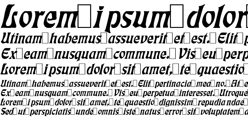 Cursed 5 Italic Download For Free View Sample Text Rating And More On Fontsgeek Com