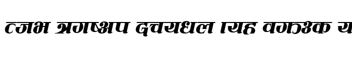 Preview of CV Mahanagar Italic