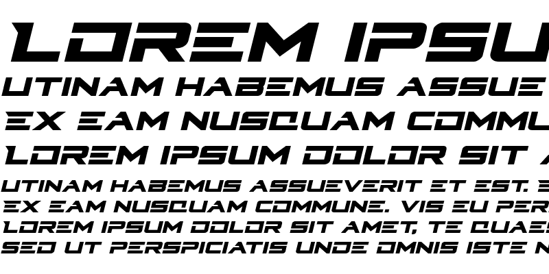 Sample of Cyberdyne Italic