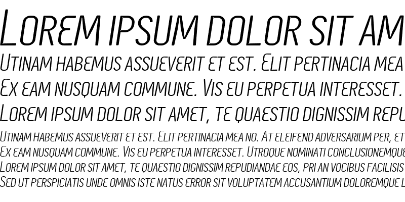 Sample of Cynapse Pro SC Italic