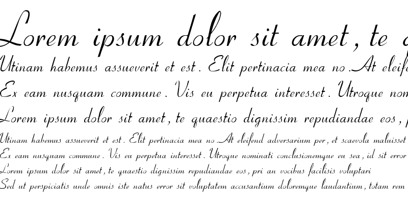 Sample of CyrillicRibbon Medium