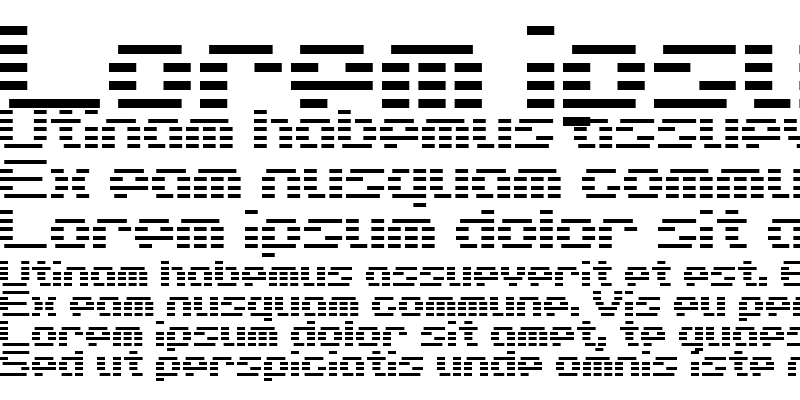 Sample of D3 DigiBitMapism type A wide