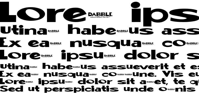 Sample of Dabble(eval)