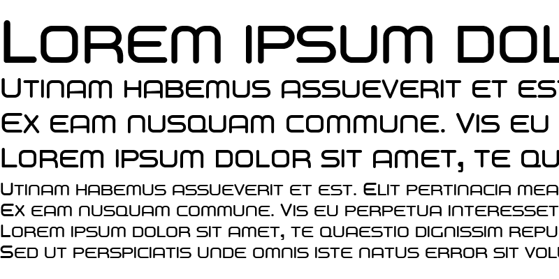 Sample of Damavand-DemiBold