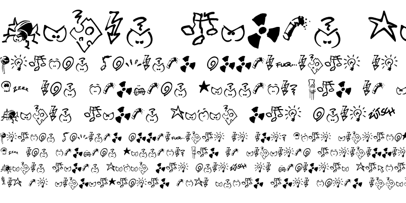 Sample of Dammned Dingbats