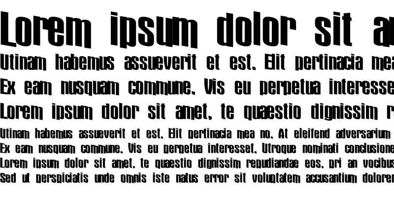Sample of DamselWalkFont71 ttext