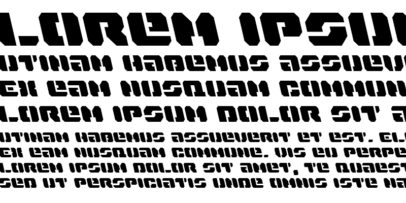 Sample of Dan Stargate Leftalic Italic