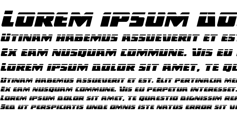 Sample of Dark Alliance Laser Italic Italic