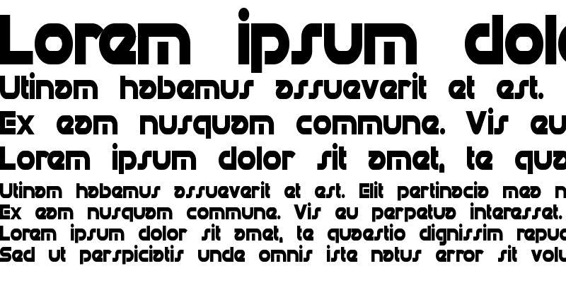 Sample of Datacron Condensed Bold