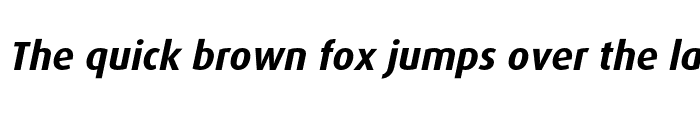 Preview of Dax Bold Italic