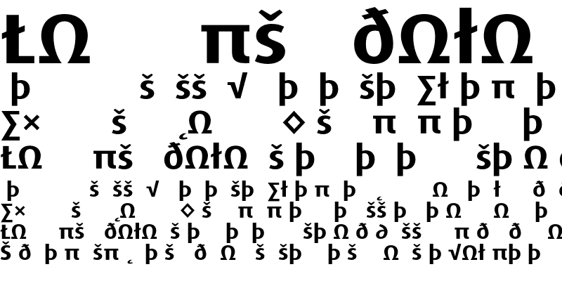 Sample of DaxWide Expert Bold