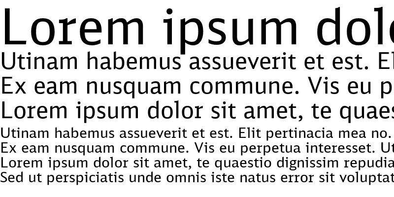 Sample of DB Sans