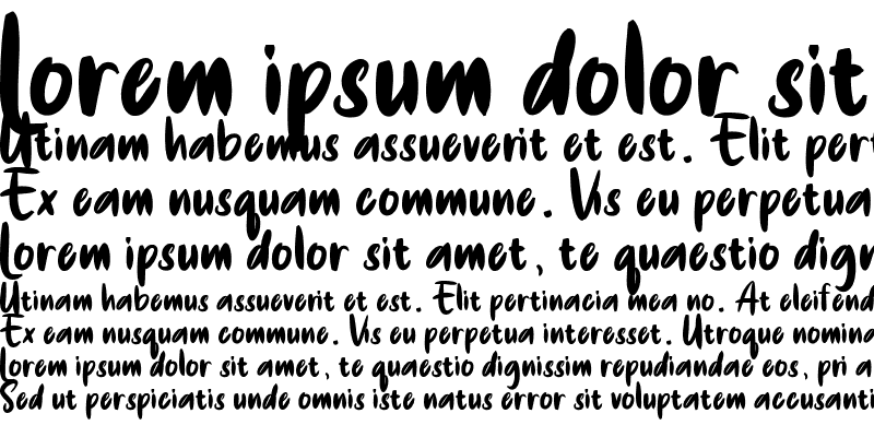 Sample of De Luxious Regular